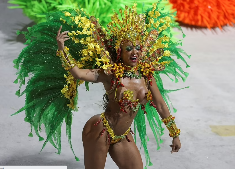 Rio's flamboyant Carnival parade is back after the pandemic